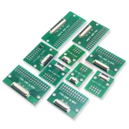 FPC FFC 0.5MM 1.0MM Pitch Conversion board DIY PCB board 6P~60P 6 8 10 20 24 26 30 34 40 50 60 P connector For Cable transfer
