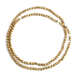 Color Retention Gold Plated Natural Hematite Beads Faceted Round Loose Rondelle Beads For Jewelry Making DIY Bracelet 2/3/4mm