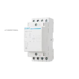 Original CHINT NCH8-20A 25A 40A 63A Modular AC household Mini Contactor 220V 230V 400V 1NO 1NC 2NO 2NC 4NO NCH8 Cable Sleeves
