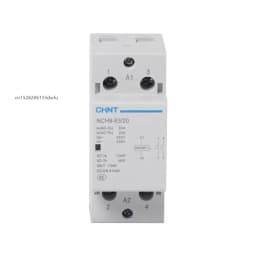 Original CHINT NCH8-20A 25A 40A 63A Modular AC household Mini Contactor 220V 230V 400V 1NO 1NC 2NO 2NC 4NO NCH8 Cable Sleeves