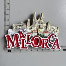 Spain Mallorca Fridge Magnets Balearic Islands MediterraneanTourism Memorial Decor Crafts Magnetic Refrigerator Sticker Gift