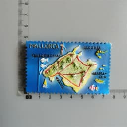 Spain Mallorca Fridge Magnets Balearic Islands MediterraneanTourism Memorial Decor Crafts Magnetic Refrigerator Sticker Gift