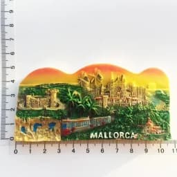 Spain Mallorca Fridge Magnets Balearic Islands MediterraneanTourism Memorial Decor Crafts Magnetic Refrigerator Sticker Gift