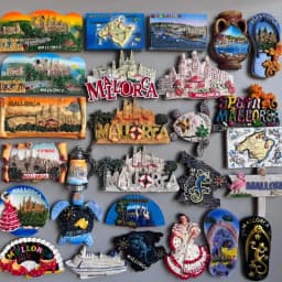 Spain Mallorca Fridge Magnets Balearic Islands MediterraneanTourism Memorial Decor Crafts Magnetic Refrigerator Sticker Gift