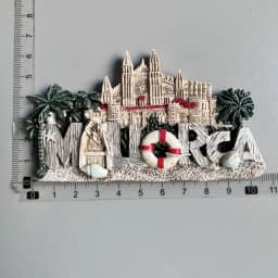 Spain Mallorca Fridge Magnets Balearic Islands MediterraneanTourism Memorial Decor Crafts Magnetic Refrigerator Sticker Gift