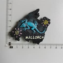Spain Mallorca Fridge Magnets Balearic Islands MediterraneanTourism Memorial Decor Crafts Magnetic Refrigerator Sticker Gift