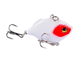 1Pcs 4cm/8.5g Plastic VIB Vibration Artificial Fishing Lures Jigs Trout Winter Fishing Hard Bait Bass Pike Trolling Pesca Tackle