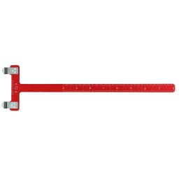 Archery Bow Square T Ruler Stainless Steel Material Hunting Measurement Tool Bow and Arrow Shooting Bowstring Positioning Scale