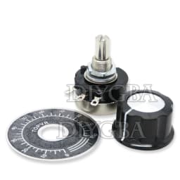 1 set(3PCS) RV24YN20S with knob / scale 5K 10K 100K 500K 200K 100 ohm Potentiometer RV24YN