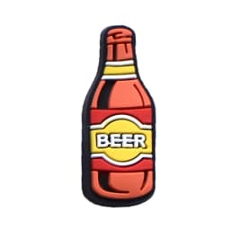 PVC Shoe Decoration Buckle Charms accessories beer bottles hat cup wine dumbbell for clog sandals Bracelets kids birthday Gifts