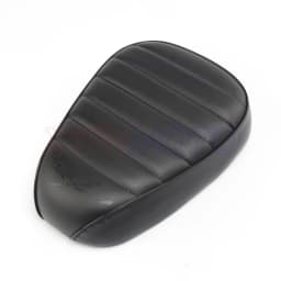Motorcycle Seat Passenger Sissy Bar Backrest Cushion Pad For Harley Honda Suzuki Kawasaki Electric Scooter Black Leather Seats