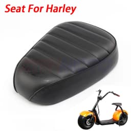 Motorcycle Seat Passenger Sissy Bar Backrest Cushion Pad For Harley Honda Suzuki Kawasaki Electric Scooter Black Leather Seats