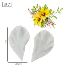 Simulation Leaves Series Petal Veiner Silicone Mold Chocolate Fondant Gumpaste Sugar Clay Flower Drip Resin Mould CakeTools