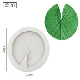 Simulation Leaves Series Petal Veiner Silicone Mold Chocolate Fondant Gumpaste Sugar Clay Flower Drip Resin Mould CakeTools
