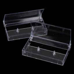 10Pcs Transparent Dustproof Cassette Box Recording Blank Cassette Case Audio Storage Box Home Storage