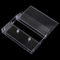 10Pcs Transparent Dustproof Cassette Box Recording Blank Cassette Case Audio Storage Box Home Storage