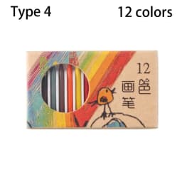 1 Set 8/12/13 Colours Doll Colorful Crayon Color Pencil Dolls Accessories Mini Painting Tools Dollhouse Decoration Scene Model