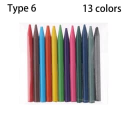 1 Set 8/12/13 Colours Doll Colorful Crayon Color Pencil Dolls Accessories Mini Painting Tools Dollhouse Decoration Scene Model