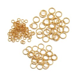 50-200pcs/Lot 3-10mm Stainless Steel Gold Open Jump Rings Split Rings Connector for Jewelry Making Accessories Findings Supplies