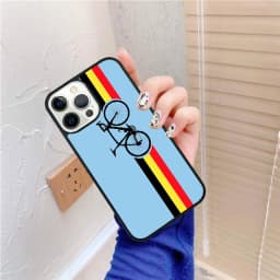 Mountain Bike Cycling art phone Case Cover For iPhone 17 Air 15 16 14 Plus Apple 11 12 13 Pro Max coque