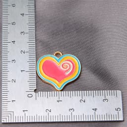 10pcs/lot Enamel Charms Lovely Candy Lollipop Charms Alloy Lolly Pendants Bracelets Accessories DIY Jewelry Making Finding