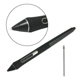 2nd Generation Durable Titanium Alloy Pen Refills Drawing Graphic Tablet Standard Pen Nibs Stylus for Wacom Intuos Cintiq Pth460