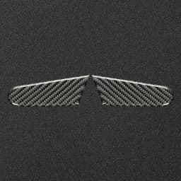 For Porsche Macan Carbon Fiber Rearview Mirror Vehicle Decoration Anti-Scratch Epoxy Protector Sticker Cover Trim Auto