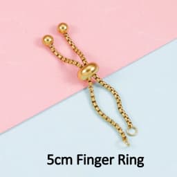 3pcs Stainless Steel Adjustable Slider Chain for Jewelry Making DIY Loops Connector Pendants Bracelets Chain Material Findings
