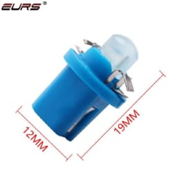 10PCS T5 B8.5D 509T B8.3D B8.4D B8.5 Led Lamp Car Gauge Speed Dash Bulb Auto Dashboard Instrument Light Red Green White Yellow