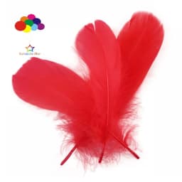 100PCS Soft Goose Feathers 5-7 Inch/13-18cm For Wedding Party Decoration Carnival Diy Facinator