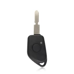 YIQIXIN 1 Button Remote Car Key Shell For Citroen For Peugeot 106 205 206 306 405 406 Fob Cover Case Replacement Uncut 406 Blade