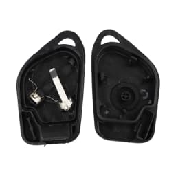 YIQIXIN 1 Button Remote Car Key Shell For Citroen For Peugeot 106 205 206 306 405 406 Fob Cover Case Replacement Uncut 406 Blade