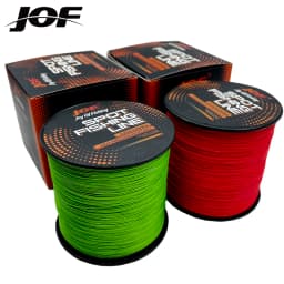 JOF 0.14-0.5mm Pe Braided Fishing Line 8Strands  Super Strong Multifilament Color Carp 300/100m Fishing Cord