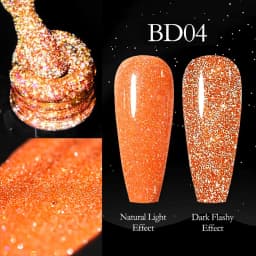 Venalisa Reflective Glitter Nail Gel Polish Neon Color Full Coverage Pigment Nail Art Manicure Soak Off Enamel UV Gel Varnish