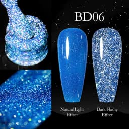 Venalisa Reflective Glitter Nail Gel Polish Neon Color Full Coverage Pigment Nail Art Manicure Soak Off Enamel UV Gel Varnish
