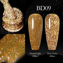Venalisa Reflective Glitter Nail Gel Polish Neon Color Full Coverage Pigment Nail Art Manicure Soak Off Enamel UV Gel Varnish