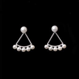 Luxury Crystal Flower Drop Dangle Earrings for Women Fashion Statement Wedding Ear Jewelry Accessory Pearl Party Wholesale