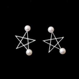 Luxury Crystal Flower Drop Dangle Earrings for Women Fashion Statement Wedding Ear Jewelry Accessory Pearl Party Wholesale