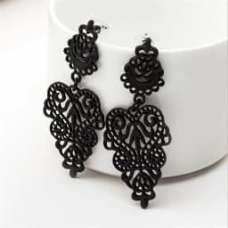 Luxury Crystal Flower Drop Dangle Earrings for Women Fashion Statement Wedding Ear Jewelry Accessory Pearl Party Wholesale
