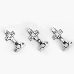 Mini Hydraulic Hinge Small Damper Self-Discharge Cabinet Furniture Hinges Narrow Cupboard Door Hinges Cup 26mm