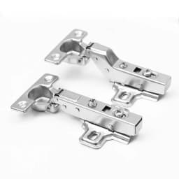 Mini Hydraulic Hinge Small Damper Self-Discharge Cabinet Furniture Hinges Narrow Cupboard Door Hinges Cup 26mm