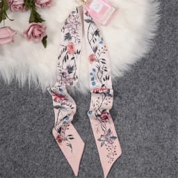 New Luxury Brand Scarf Tarot Women Scarf Bag Hair Skinny Silk Scarves Design Foulard Neckerchief Headband For Ladies