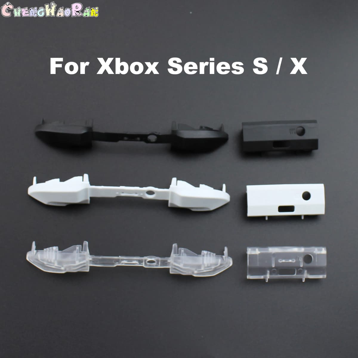 1Set For XBox Series X S Controller RB LB Bumper Trigger Button Mod Kit Middle Bar Holder Replacement Series X/S Repair Parts