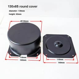 Toroidal Transformer Cover Shrouds End Bells Metal Shield Sealing Protective Screening Can Audio Speaker Accessories