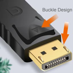 HD 4K DisplayPort to HDMI-compatible Adapter Cable Converter Male DP to Female HDMI-Compatible Video Audio For TV PC Projector