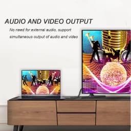 HD 4K DisplayPort to HDMI-compatible Adapter Cable Converter Male DP to Female HDMI-Compatible Video Audio For TV PC Projector