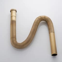 Brass Hose Siphon Flexible Sink Drain Bathroom Kitchen Basin Water Tube Pipe DN30 Sink Waste Set Bathtub Accessories