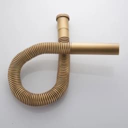 Brass Hose Siphon Flexible Sink Drain Bathroom Kitchen Basin Water Tube Pipe DN30 Sink Waste Set Bathtub Accessories