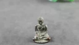 Exquisite Pure Copper Buddha Ornaments Trumpet Home Decoration Shakyamuni Brass Car Statues Bronze Buddha Figurines Gifts