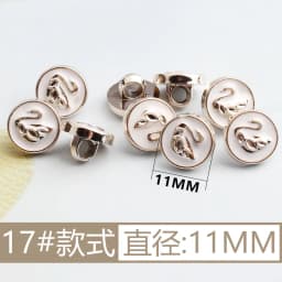 New Arrival Rhinestone Pearl Plastic Buttons For Shirt Clothes Coat Cardigan Sweater 10PCS/Lot 10MM/11MM KD912